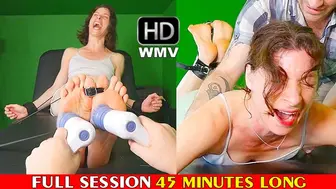 THE CRAZILY TICKLISH MARYLENE MEETS OUR FRIEND JORDY : FULL SESSION   HD WMV
