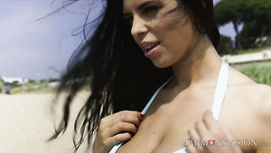Russian Babe Kira Queen Never Passes Up A Chance To Get Fucked Outdoors