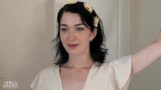 Massage At Couple's Retreat Gets HOT And WET.   Sound Bath   Evelyn Claire, Elly Clutch