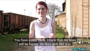 Public Agent   Cash Tempts Her To Make Love A Stranger 1