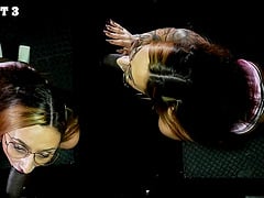 Nina Nova In Glasses, Sucking And Riding With Long Hair