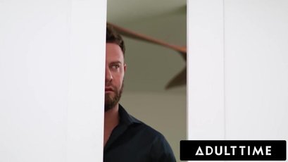Blonde Anna Claire Clouds Sucking Seth Gable's Dick For Adult Time Studio