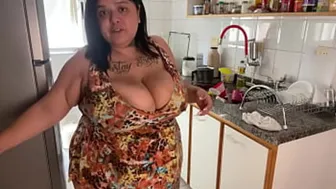 Lost Control With The Veggies, Deepthroat Till Cum
