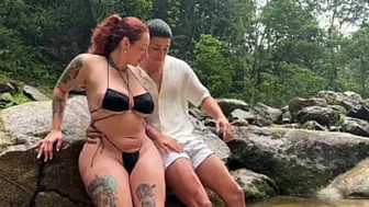 Outdoor Fucking With A Horny Big Ass Redhead   Milán Rodríguez & Devil Khloee