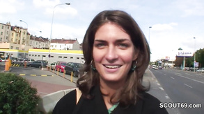 18 Years Old Czech Teen Get Outdoor Rear Make Love For Money By 2 German