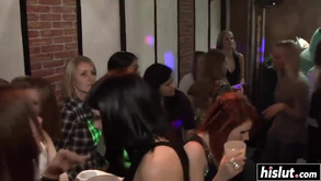 Lesbian Kisses At The Sex Party