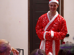 Lucky Dude Gets The Best Christmas Gift   Lina Sun And Alice Xo