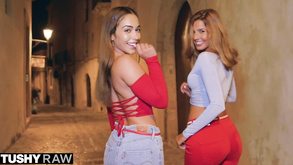 Tushy Raw Anal Gorgeous Hotties Have Crazy Butt Fucking Threesome Orgy Agatha Vega