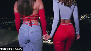 Tushy Raw Anal Gorgeous Hotties Have Crazy Butt Fucking Threesome Orgy Agatha Vega