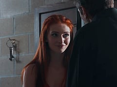 Prison Action With Hot Redhead Maya Kendrick Enjoying Dick