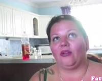 Busty Mature Fatty Titfucked Before Blowbang