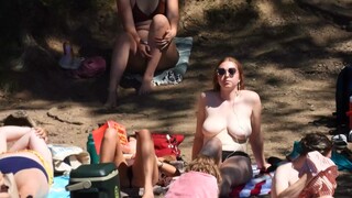 Shy Teens Topless At Non Nude Beach